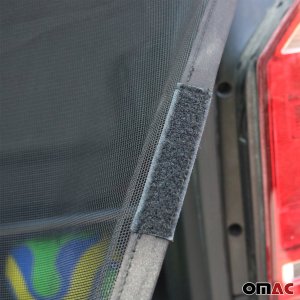 Mercedes Metris Mosquito Net - Tailgate - Omac - w/Magnet Polyester - Black - 2016-2024 Mercedes Metris Mosquito Net - Tailgate - Omac - w/Magnet Polyester - Black - 2016-2024